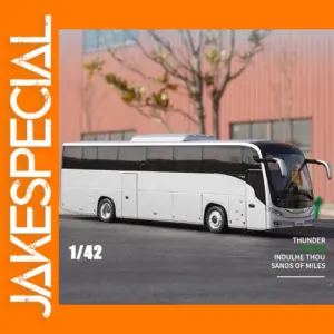 Diecast 1:42 Yutong T12E Bus Model Toy