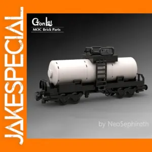 MOC Train Rack Set Building Blocks Toy