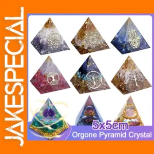 5cm Natural Stone Orgonite Pyramid Crystal