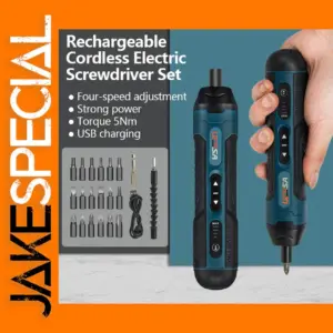 Rechargeable Cordless Electric Screwdriver Set