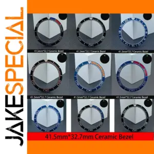 Ceramic Watch Bezel 41.5mm Replacement Insert