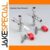 Zinc Alloy Multi-Functional Cross Key Wrench