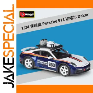 Porsche 911 Dakar Rally Diecast Model Car