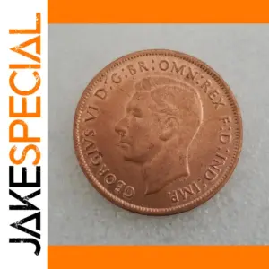 1937 Australia Silver Coin Replica Ornament
