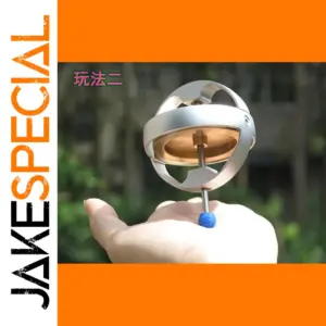 Metal Electric Gyroscope Toy 62mm Diameter