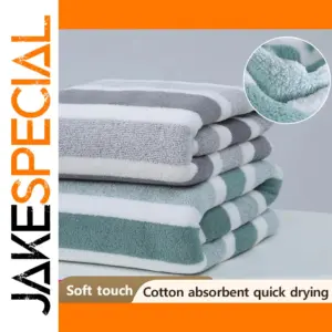 Soft Absorbent Polyester Bath Towel for Home