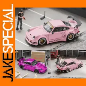 Star 1:64 RWB 930 964 Rear Wing Australian Pink Model