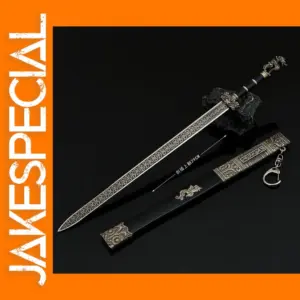 29cm Miniature Metal Katana Sword Toy