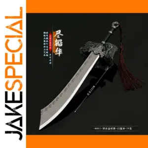 22cm Alloy Dashing Youth Broadsword Model