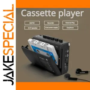 Portable AM/FM Cassette Player Model PA6501