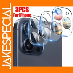3PCS Full Cover Camera Lens Protector for iPhone
