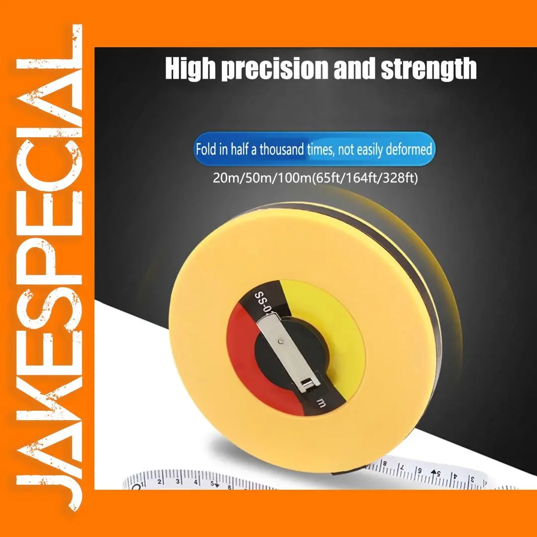 50m Fiberglass Tape Measure for Construction 1 50m Fiberglass Tape Measure for Construction