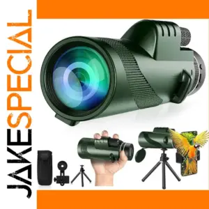80x100 HD Monocular with BAK4 Prism