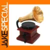 Miniature Retro Phonograph Dollhouse Accessory