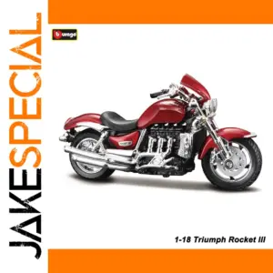 Bburago 1:18 Triumph Rocket III Motorcycle Model