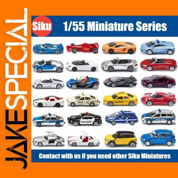 Siku 1/55 Diecast Racing Motorcycle Toy