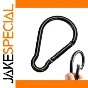 Lightweight Aluminum Carabiner Hook for Camping