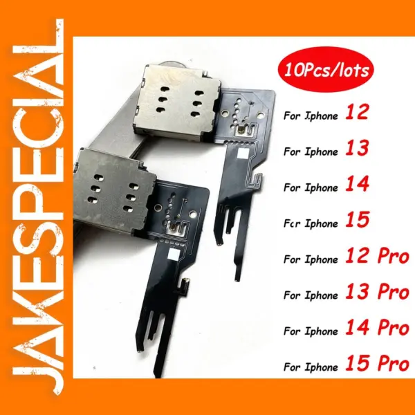Dual Sim Card Reader Flex Cables for iPhone Models