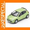 Peugeot 206 1:64 Diecast Model Car Green
