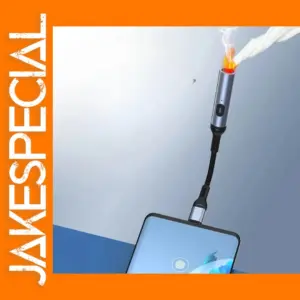 Metal Rechargeable Windproof Lighter Tool