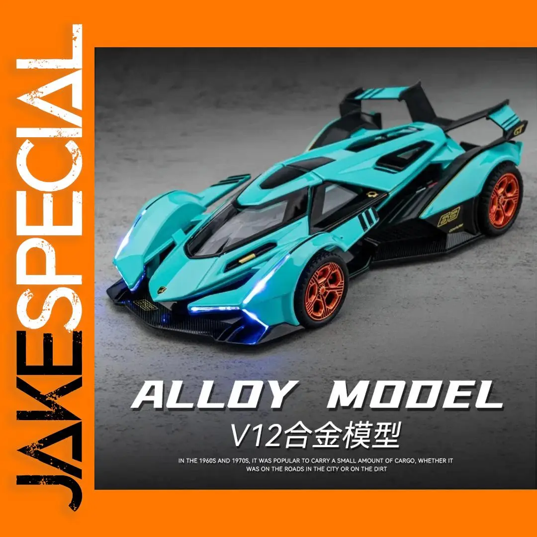 1:32 Lamborghini V12 Diecast Model Car 1 1:32 Lamborghini V12 Diecast Model Car