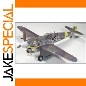 3D Paper Model Messerschmitt Bf-109 Aircraft