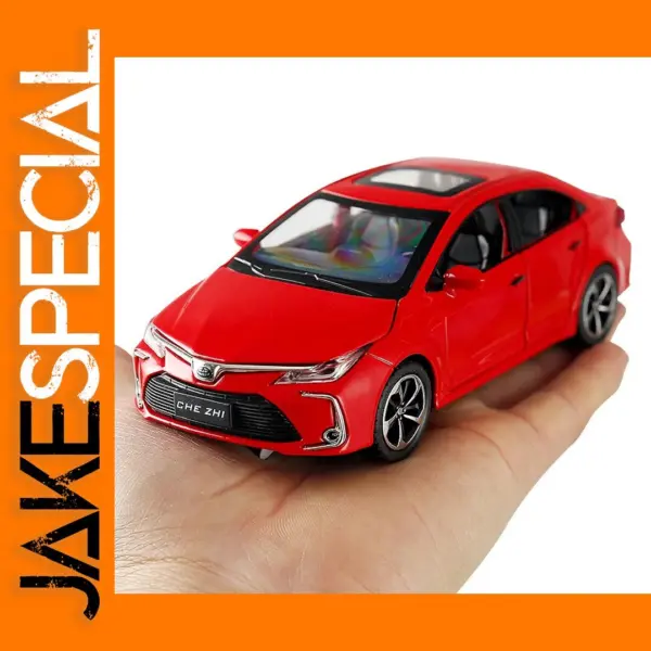 1:32 Toyota Corolla Diecast Metal Car Model