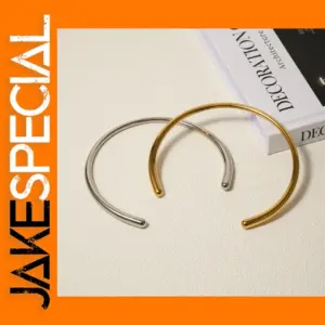 Stainless Steel Minimalist Choker Necklace for Women
