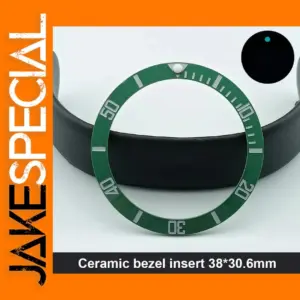 Sloping Ceramic Bezel Insert for 40mm Watch