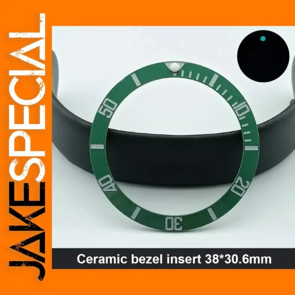 Sloping Ceramic Bezel Insert for 40mm Watch