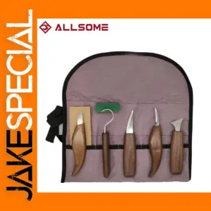 8-Piece Wood Carving Tool Set for Everyone