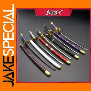 One Piece Zoro Three Sword Alloy Model