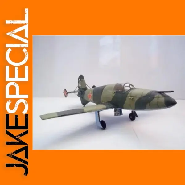 Rocket Plane BI-1 Paper Model DIY Puzzle