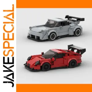MOC Racing Car Building Blocks Set 354pcs