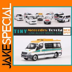 Hong Kong Sprinter Vito Hiace Police Car 1:64