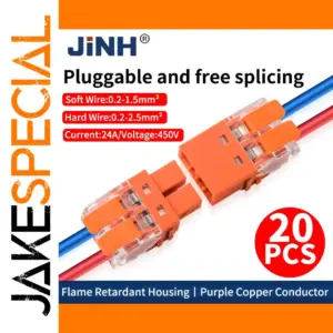 20Pcs CMK 64 Quick Connectors for Wiring