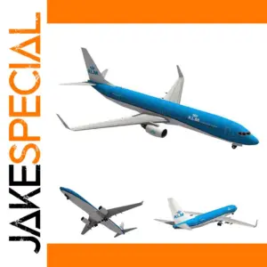 Boeing 737 Dutch Airlines DIY Paper Model