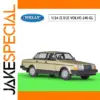 WELLY 1:24 Volvo 240 GL Diecast Car Model