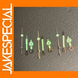 C3 Green Luminous Watch Hands for NH Movements