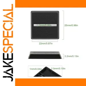 Evemodel 25mm Square Bases for Tabletop Games
