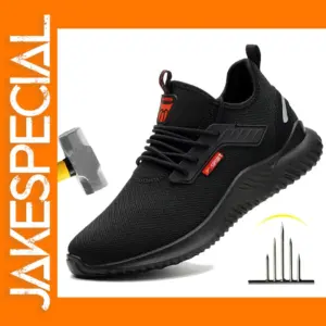 Steel Toe Puncture-Proof Work Sneakers