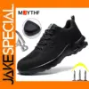 Black Air Cushion Safety Work Shoes for Men