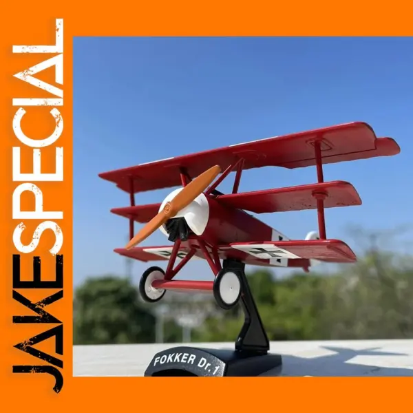 1:63 Scale Fokker Dr.I Triplane Model Aircraft