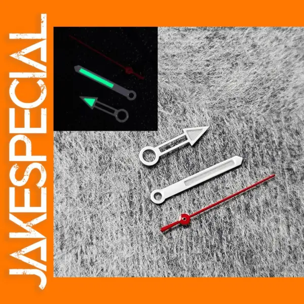 Green Luminous Watch Hands for NH35/NH36 Movements