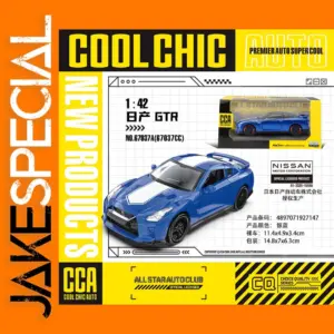 1:43 Scale Diecast Nissan GT-R Model Car
