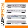 Diecast Nscale 1/160 Amtrak Passenger Car Model