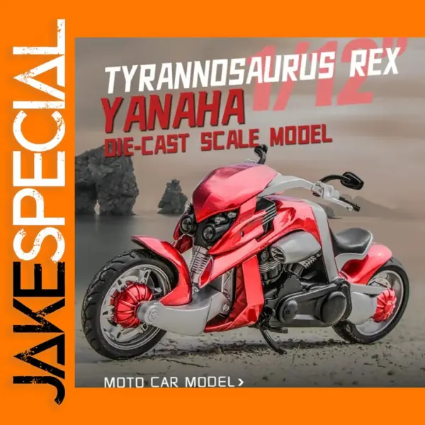 1:12 Yamaha Tyrannosaurus V-REX Motorcycle Model