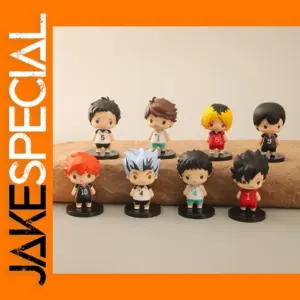 Haikyuu!! 8pcs Chibi Action Figure Set