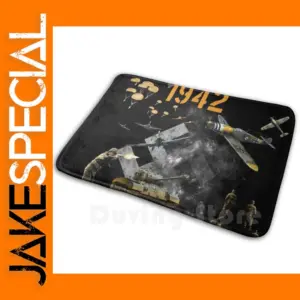 1942 World War 2 Non-Slip Mat Rug