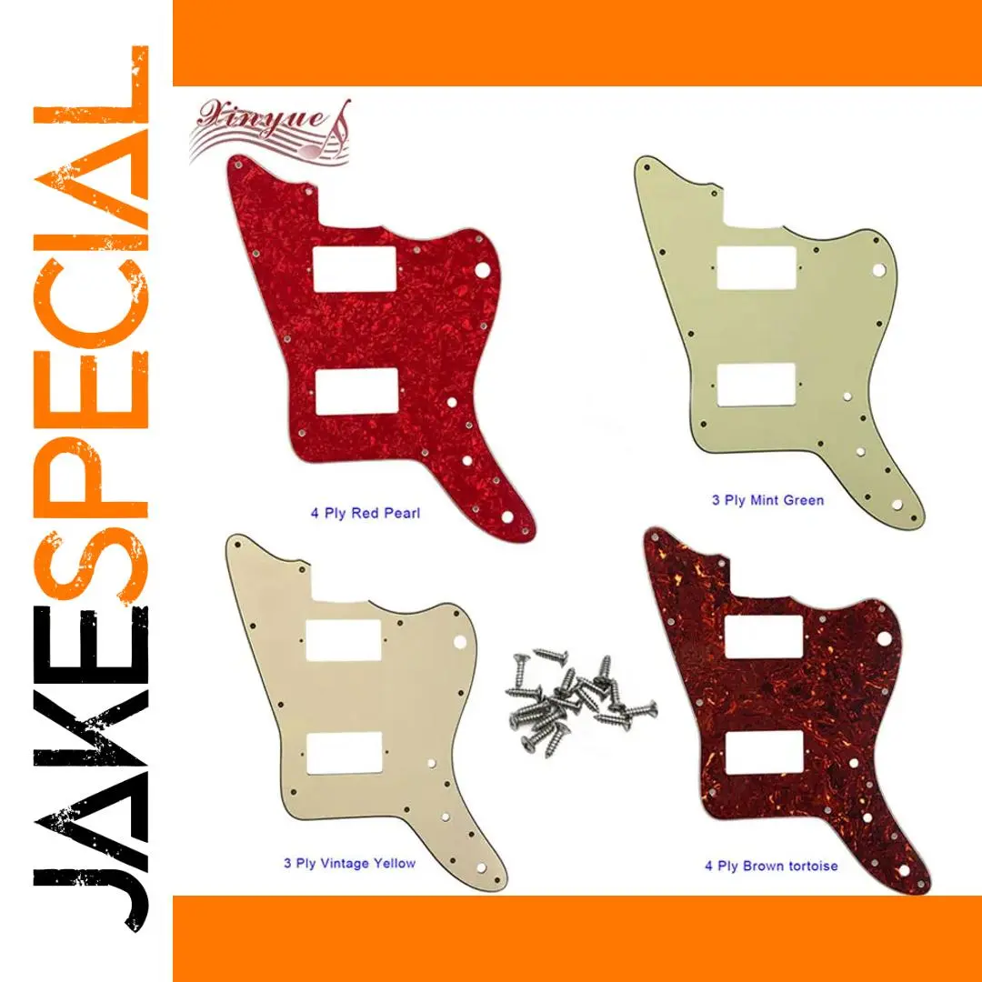 Xinyue Japan Jazzmaster Pickguard with PAF Humbucker 1 Xinyue Japan Jazzmaster Pickguard with PAF Humbucker